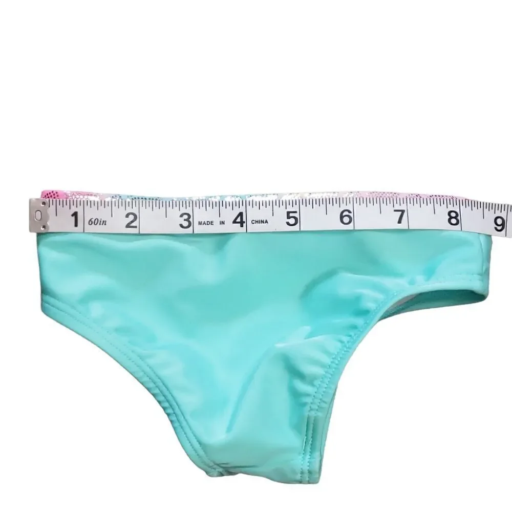 Wonder Nation Mermaid 2-pc Bikini Set Sz 18M